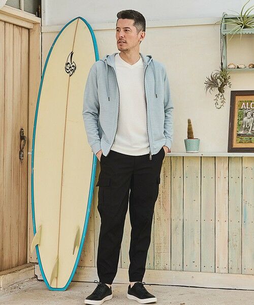 MEN'S BIGI / メンズビギ スウェット | スラブ裏毛パーカー | 詳細15