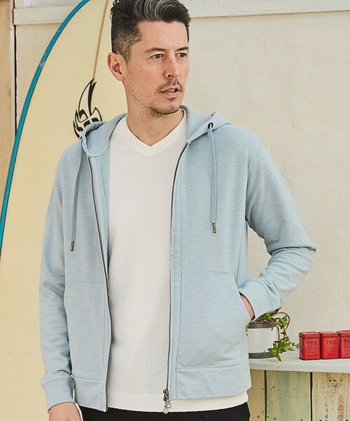 MEN'S BIGI / メンズビギ スウェット | スラブ裏毛パーカー | 詳細16