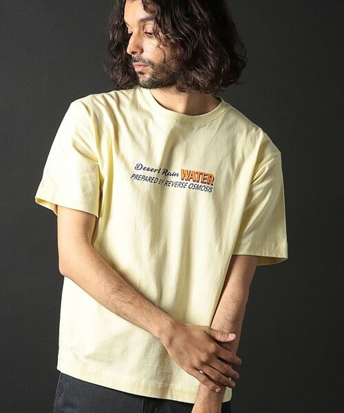 MEN'S BIGI / メンズビギ Tシャツ | コットン天竺プリントTシャツ | 詳細7