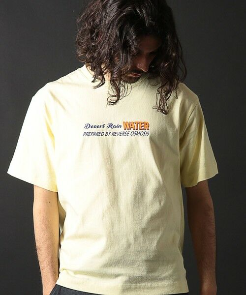 MEN'S BIGI / メンズビギ Tシャツ | コットン天竺プリントTシャツ | 詳細6