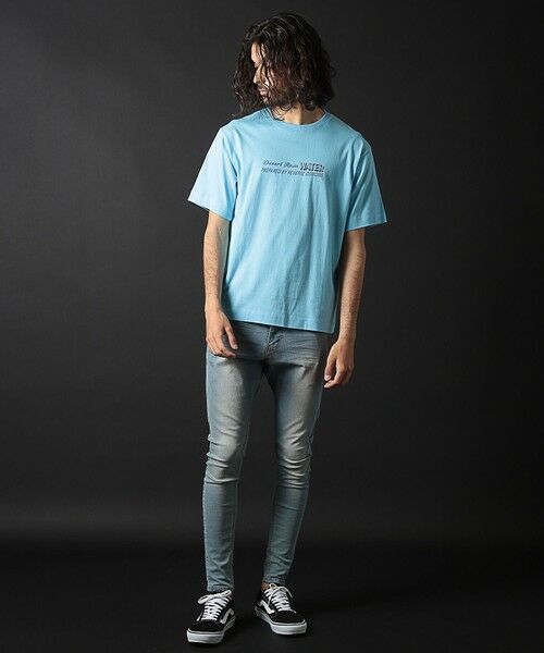 MEN'S BIGI / メンズビギ Tシャツ | コットン天竺プリントTシャツ | 詳細10