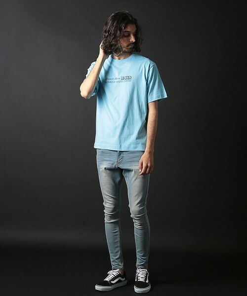 MEN'S BIGI / メンズビギ Tシャツ | コットン天竺プリントTシャツ | 詳細11