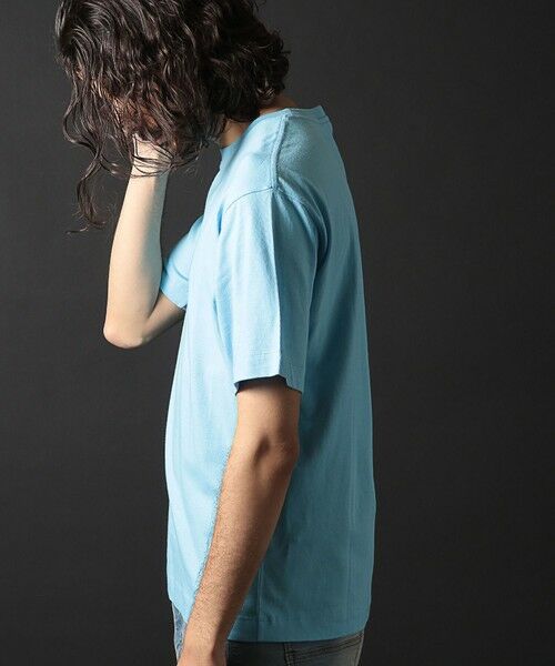 MEN'S BIGI / メンズビギ Tシャツ | コットン天竺プリントTシャツ | 詳細13