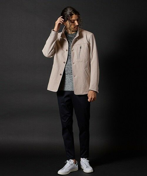 MEN'S BIGI / メンズビギ ブルゾン | T/Rツイルカルゼスタンドカラーブルゾン | 詳細1