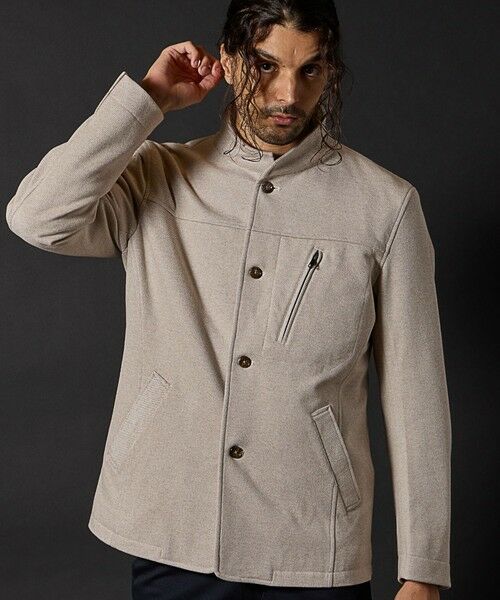 MEN'S BIGI / メンズビギ ブルゾン | T/Rツイルカルゼスタンドカラーブルゾン | 詳細10