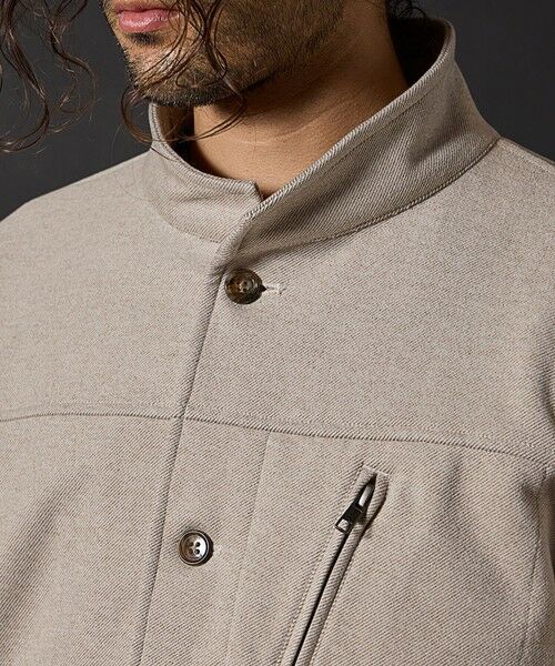 MEN'S BIGI / メンズビギ ブルゾン | T/Rツイルカルゼスタンドカラーブルゾン | 詳細11
