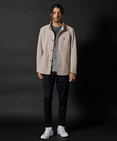 MEN'S BIGI / メンズビギ ブルゾン | T/Rツイルカルゼスタンドカラーブルゾン | 詳細2
