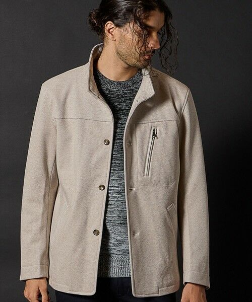 MEN'S BIGI / メンズビギ ブルゾン | T/Rツイルカルゼスタンドカラーブルゾン | 詳細3