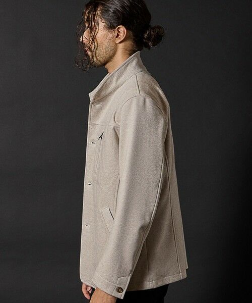 MEN'S BIGI / メンズビギ ブルゾン | T/Rツイルカルゼスタンドカラーブルゾン | 詳細5