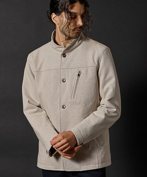 MEN'S BIGI / メンズビギ ブルゾン | T/Rツイルカルゼスタンドカラーブルゾン | 詳細9
