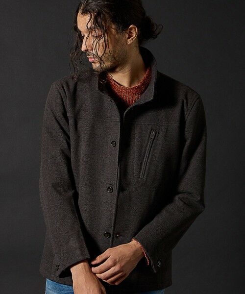 MEN'S BIGI / メンズビギ ブルゾン | T/Rツイルカルゼスタンドカラーブルゾン | 詳細21