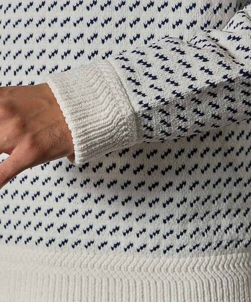 MEN'S BIGI / メンズビギ ニット・セーター | モールニットバーズアイクルーネック | 詳細2