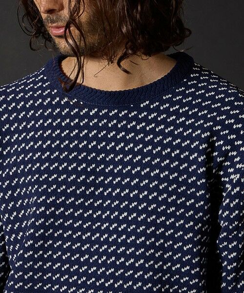 MEN'S BIGI / メンズビギ ニット・セーター | モールニットバーズアイクルーネック | 詳細10