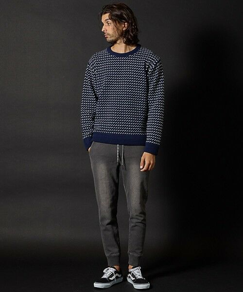 MEN'S BIGI / メンズビギ ニット・セーター | モールニットバーズアイクルーネック | 詳細14