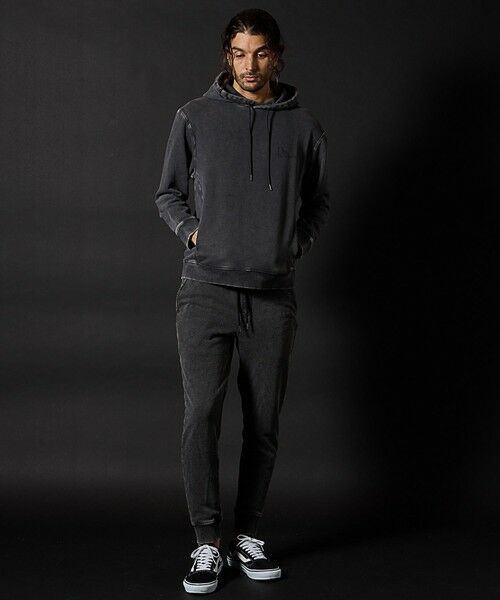 MEN'S BIGI / メンズビギ スウェット | 【セットアップ対応】裏毛プルオーバーパーカー | 詳細4