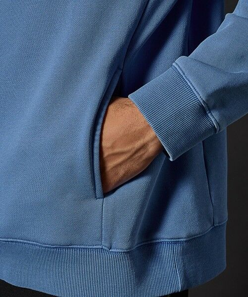 MEN'S BIGI / メンズビギ スウェット | 【セットアップ対応】裏毛プルオーバーパーカー | 詳細9