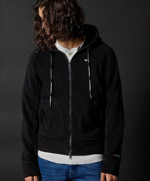 MEN'S BIGI / メンズビギ スウェット | 【1PIU1UGUALE3 RELAX × JUST PLAY】POLARTEC FLEECE HOODIE | 詳細17