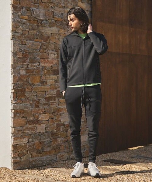 MEN'S BIGI / メンズビギ スウェット | JUST PLAYネオプレーンフーデッドパーカ | 詳細2