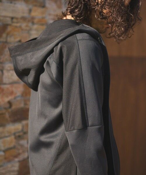 MEN'S BIGI / メンズビギ スウェット | JUST PLAYネオプレーンフーデッドパーカ | 詳細6