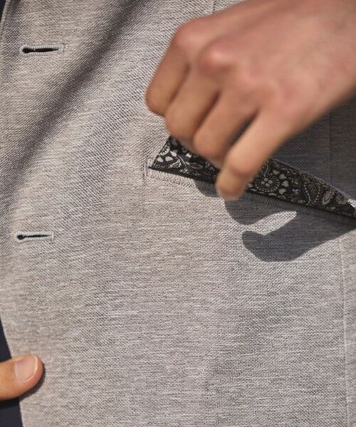MEN'S BIGI / メンズビギ テーラードジャケット | カラミノッチドラペルジャケット | 詳細6