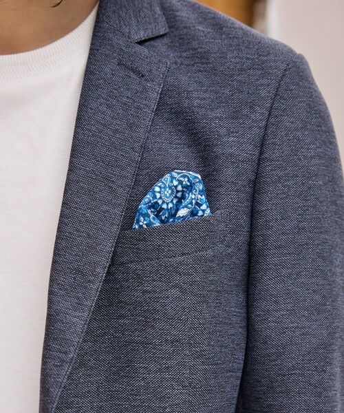 MEN'S BIGI / メンズビギ テーラードジャケット | カラミノッチドラペルジャケット | 詳細9