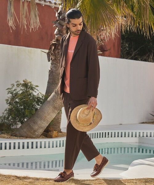 MEN'S BIGI / メンズビギ テーラードジャケット | 360度ストレッチ接触冷感ジャケット | 詳細2