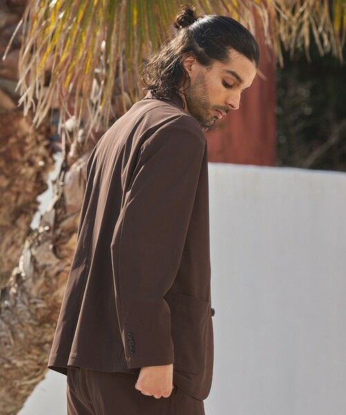 MEN'S BIGI / メンズビギ テーラードジャケット | 360度ストレッチ接触冷感ジャケット | 詳細3
