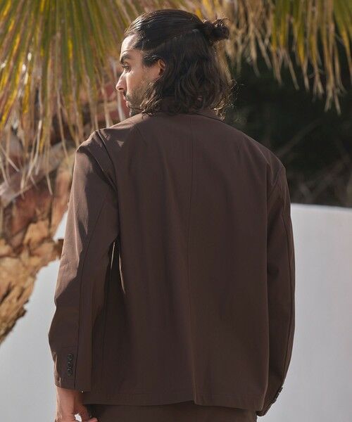 MEN'S BIGI / メンズビギ テーラードジャケット | 360度ストレッチ接触冷感ジャケット | 詳細4
