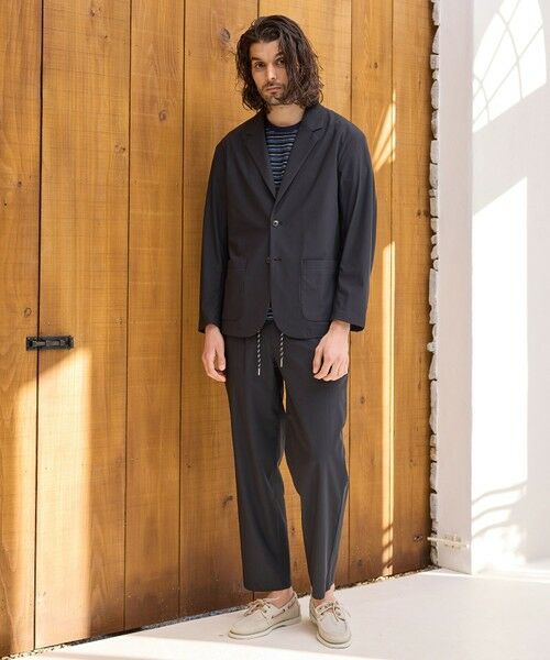 MEN'S BIGI / メンズビギ テーラードジャケット | 360度ストレッチ接触冷感ジャケット | 詳細5