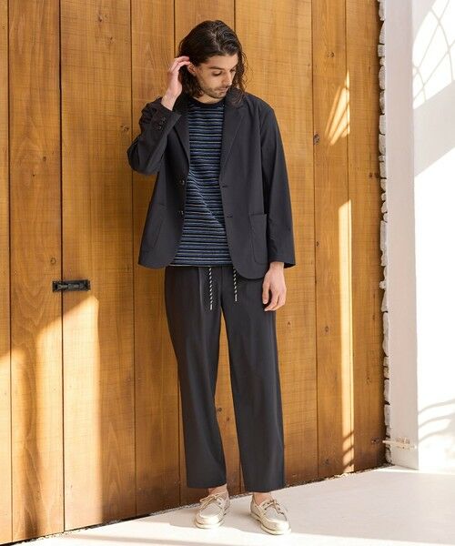 MEN'S BIGI / メンズビギ テーラードジャケット | 360度ストレッチ接触冷感ジャケット | 詳細6