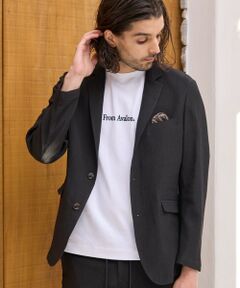 MEN'S BIGI / メンズビギ テーラードジャケット | 楊柳ノッチドラペルジャケット