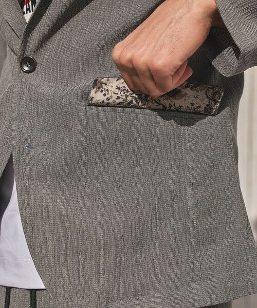 MEN'S BIGI / メンズビギ テーラードジャケット | 楊柳ノッチドラペルジャケット | 詳細7