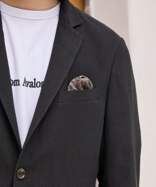 MEN'S BIGI / メンズビギ テーラードジャケット | 楊柳ノッチドラペルジャケット | 詳細12