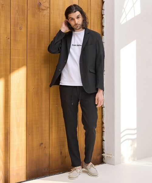 MEN'S BIGI / メンズビギ テーラードジャケット | 楊柳ノッチドラペルジャケット | 詳細8