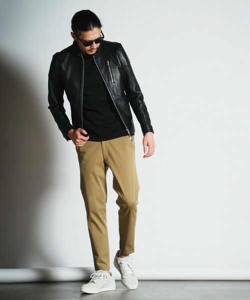 MEN'S BIGI / メンズビギ ショート・ハーフ・半端丈パンツ | WONDERSHAPE　スリムテーパードパンツ | 詳細1