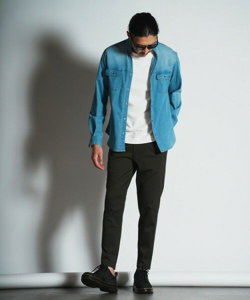 MEN'S BIGI / メンズビギ ショート・ハーフ・半端丈パンツ | WONDERSHAPE　スリムテーパードパンツ | 詳細23