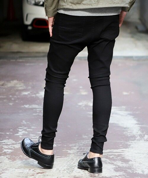 MEN'S BIGI / メンズビギ その他パンツ | ハイパーストレッチデニムサルエルスキニーパンツ | 詳細6