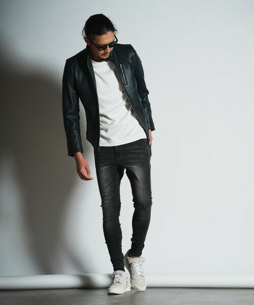 MEN'S BIGI / メンズビギ その他パンツ | ハイパーストレッチデニムサルエルスキニーパンツ | 詳細20