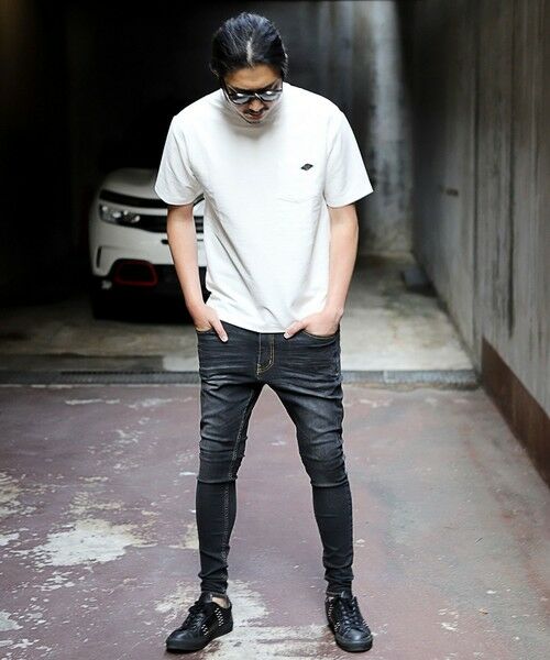 MEN'S BIGI / メンズビギ その他パンツ | ハイパーストレッチデニムサルエルスキニーパンツ | 詳細23