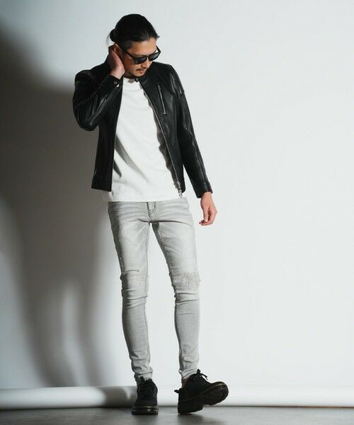 MEN'S BIGI / メンズビギ その他パンツ | ハイパーストレッチデニムスキニーパンツ | 詳細1