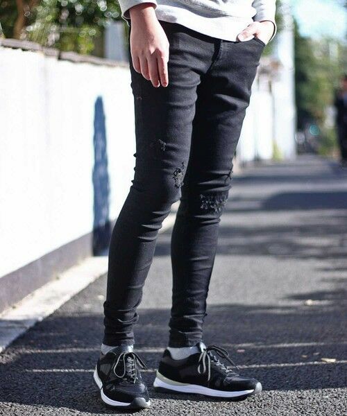 MEN'S BIGI / メンズビギ その他パンツ | ハイパーストレッチデニムスキニーパンツ | 詳細7