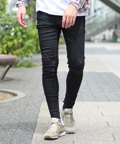 MEN'S BIGI / メンズビギ その他パンツ | ハイパーストレッチデニムスキニーパンツ | 詳細9