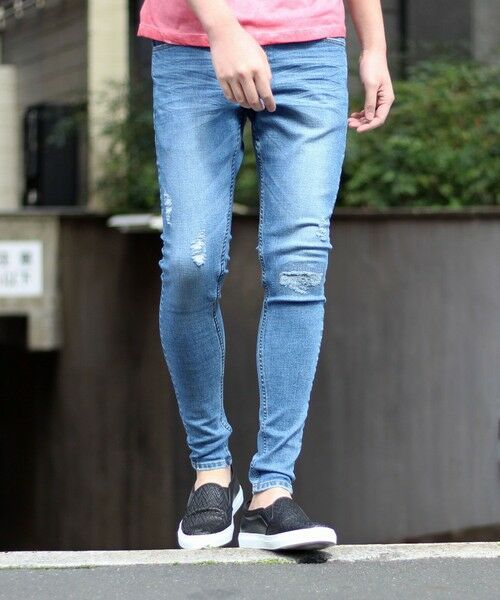 MEN'S BIGI / メンズビギ その他パンツ | ハイパーストレッチデニムスキニーパンツ | 詳細13