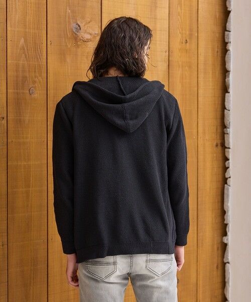 MEN'S BIGI / メンズビギ カーディガン・ボレロ | ウォッシャブル釦レスパーカーカーディガン | 詳細10