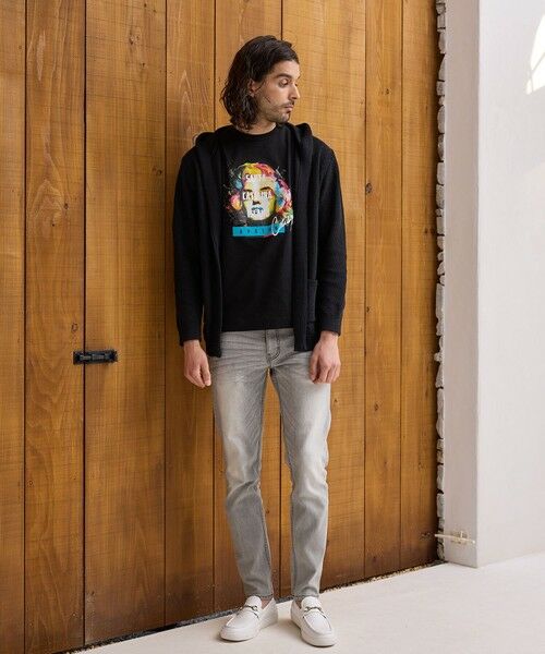 MEN'S BIGI / メンズビギ カーディガン・ボレロ | ウォッシャブル釦レスパーカーカーディガン | 詳細8