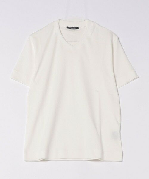 MEN'S BIGI / メンズビギ Tシャツ | シルケットスムースVネックTシャツ | 詳細3