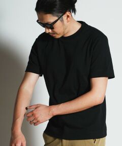MEN'S BIGI / メンズビギ Tシャツ | シルケットスムースクルーネックTシャツ