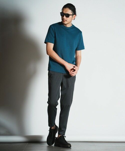 MEN'S BIGI / メンズビギ Tシャツ | シルケットスムースクルーネックTシャツ | 詳細6