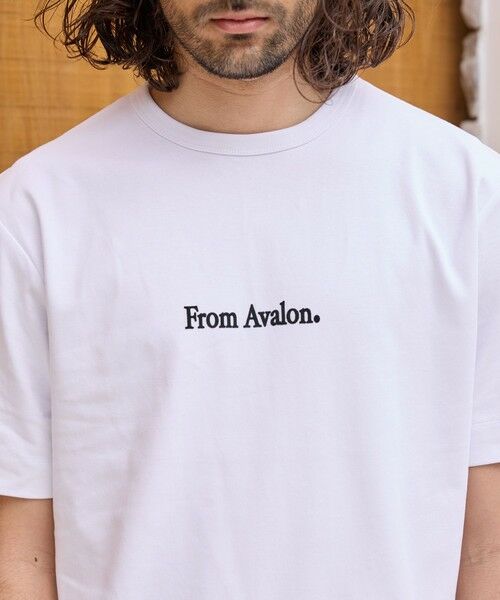 MEN'S BIGI / メンズビギ Tシャツ | ストレッチスムースフロッキープリントT | 詳細1