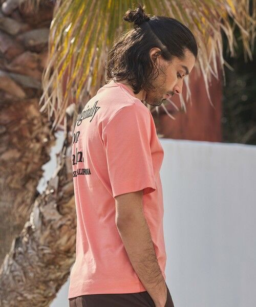 MEN'S BIGI / メンズビギ Tシャツ | ストレッチスムースフロッキープリントT | 詳細10